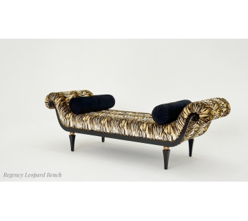 Versailles bench leopard 