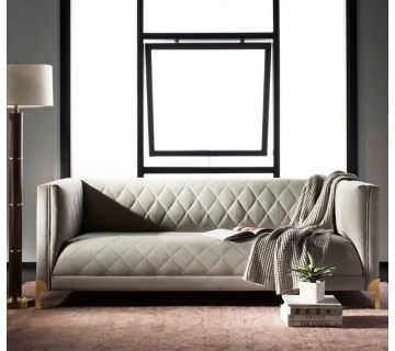  Luanna Diamond Trellis Sofa