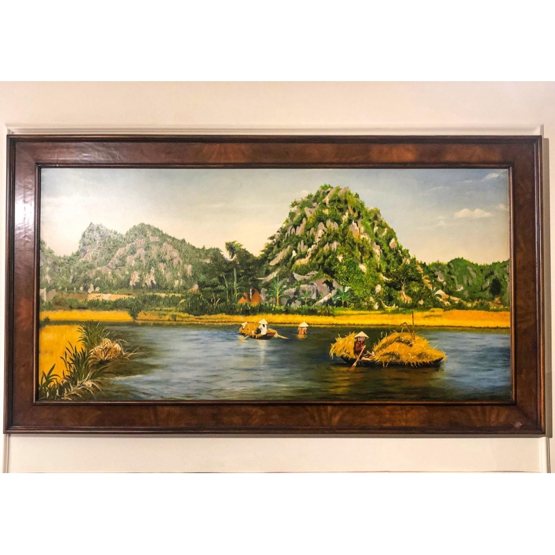 Tranh phong cảnh Ninh Bình