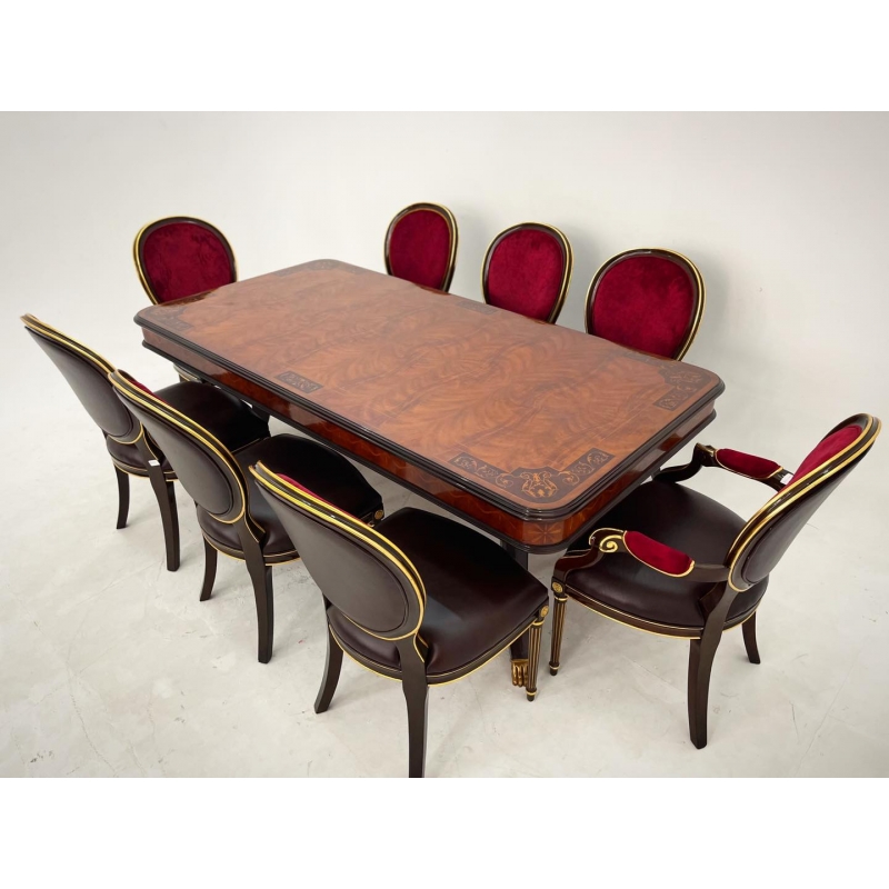 Lion steep dining table