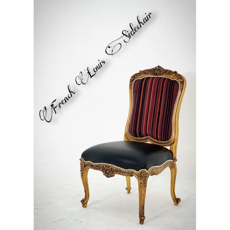 French louis sidechair