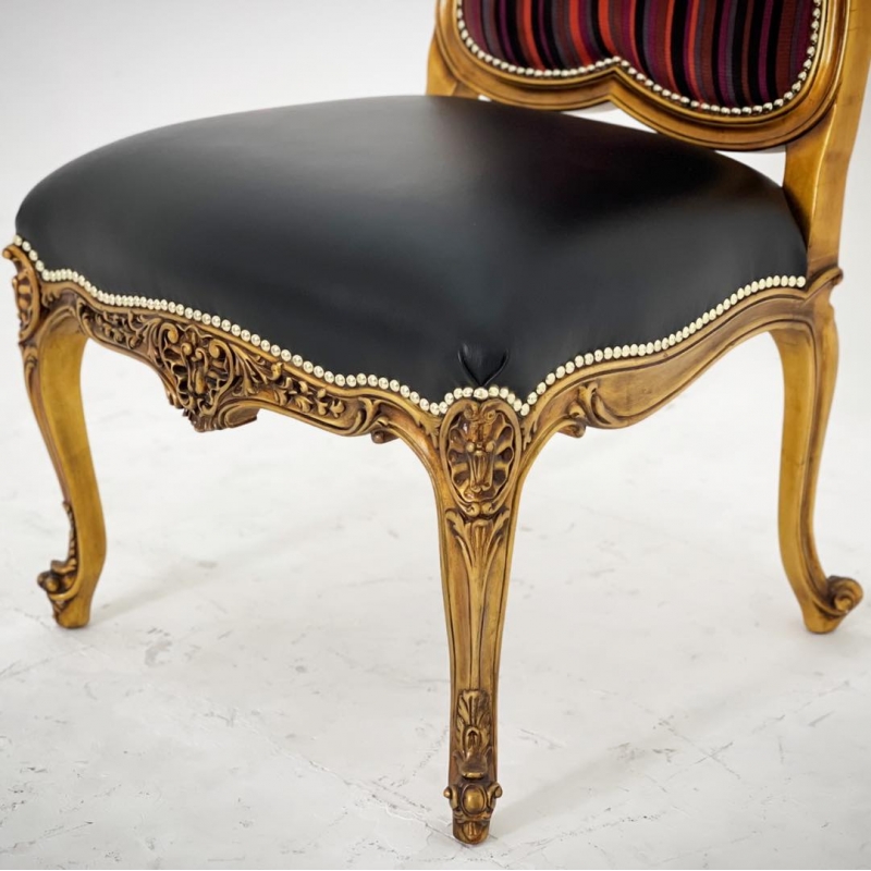 French louis sidechair