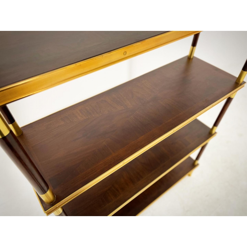 Kệ Trang Trí GW - Rosewood Etargere Brass