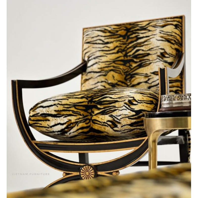 Macayla Mirrored Armchair