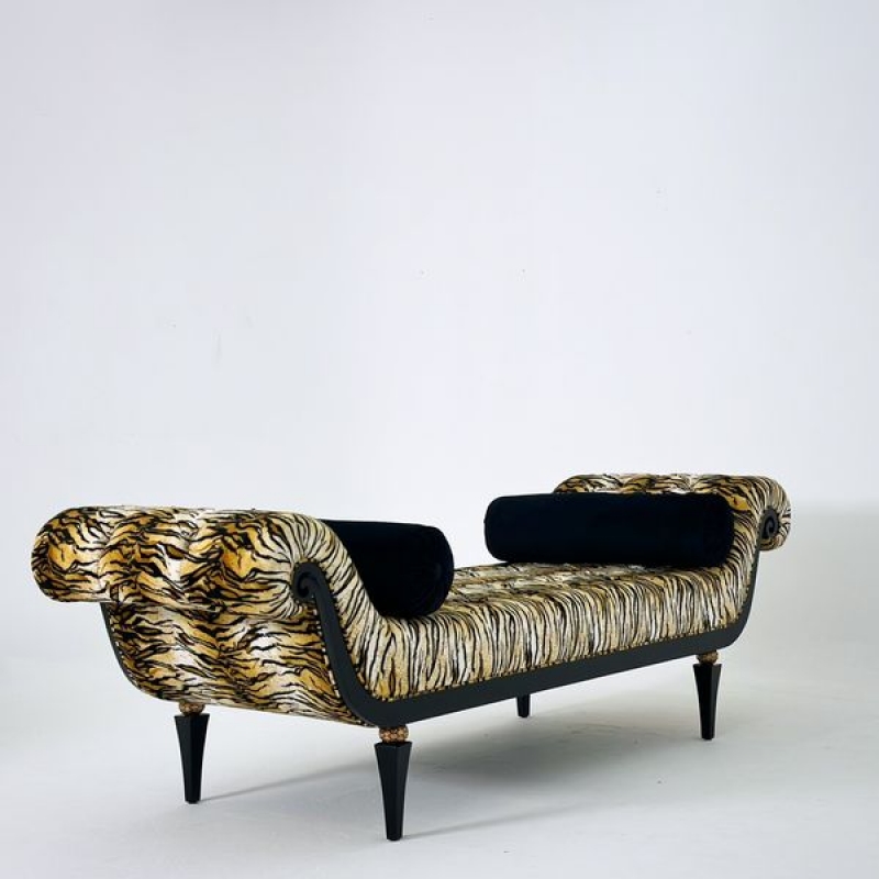 Versailles bench leopard 