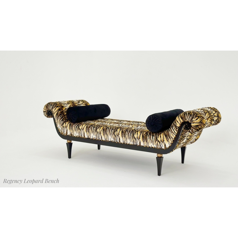 Versailles bench leopard 