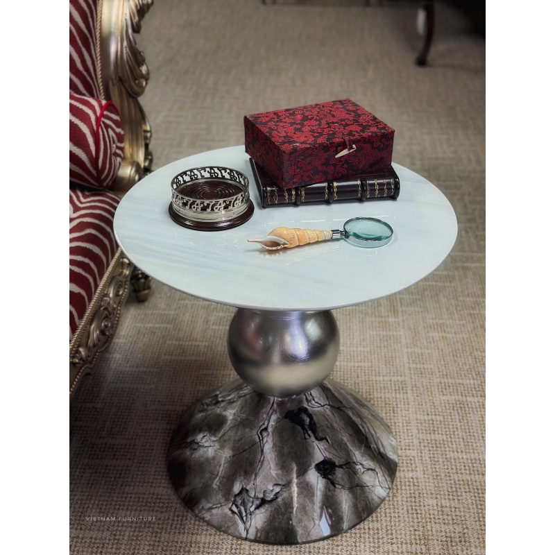 Fauxmarble Sidetable 