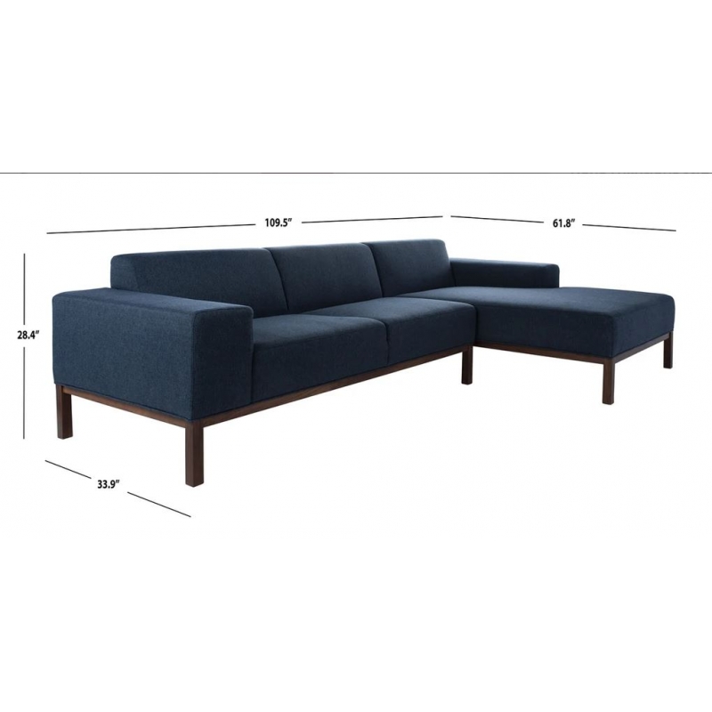 Sofa safavieh couture SFV4511B - Xanh đậm 