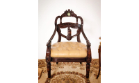 Ghế Victory ArmChair (da vàng)