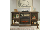 Lò sưởi điện Sauder Fireplace TV Stand