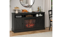 Kệ tivi + Lò sưởi điện Ameriwood Home Ashton Lane