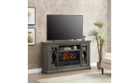 Kệ tivi + Lò sưởi điện Allen + Roth W Brown