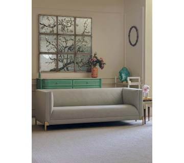  Luanna Diamond Trellis Sofa
