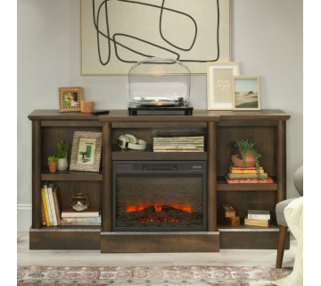 Lò sưởi điện Sauder Fireplace TV Stand