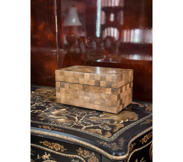 SM578 Hộp SM chữ nhật nâu