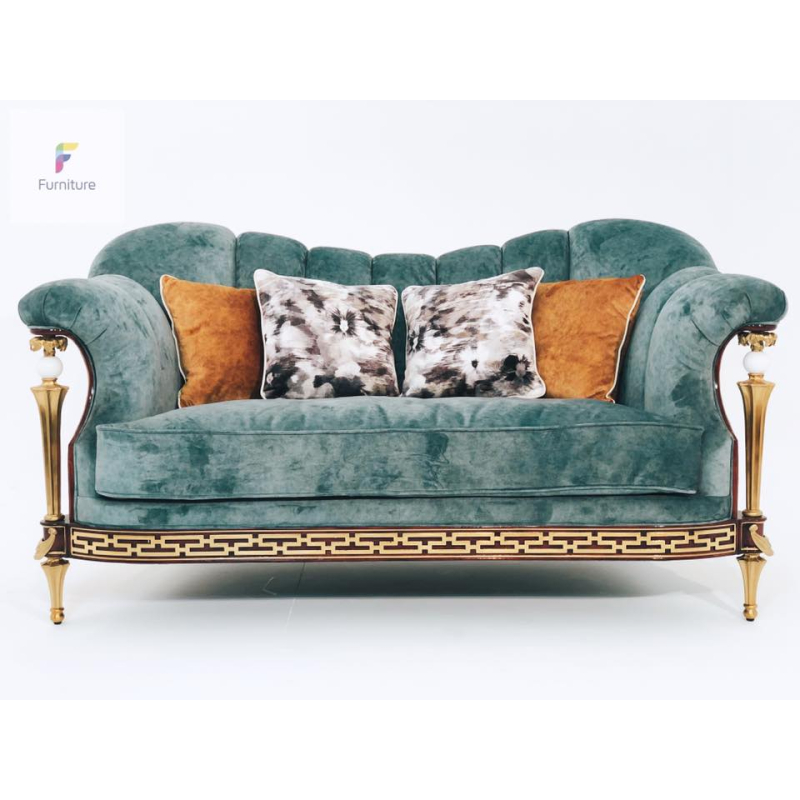 Beauharnais Sofa set Rose Claire