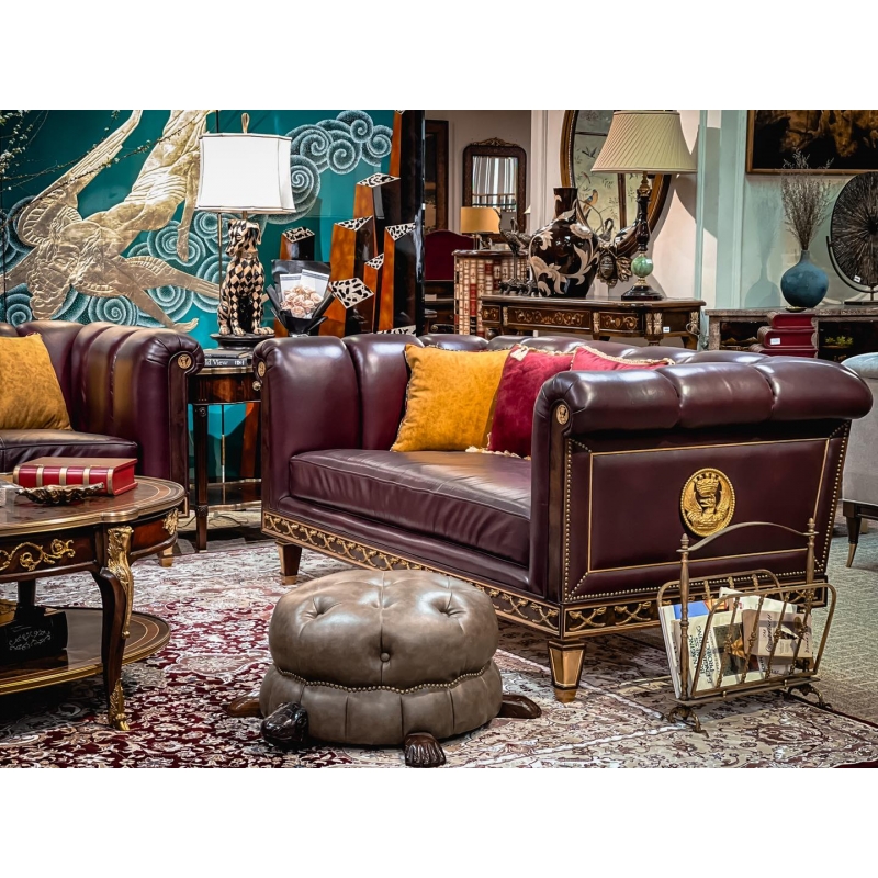 Set sofa Lydia T.A - Nâu Đỏ