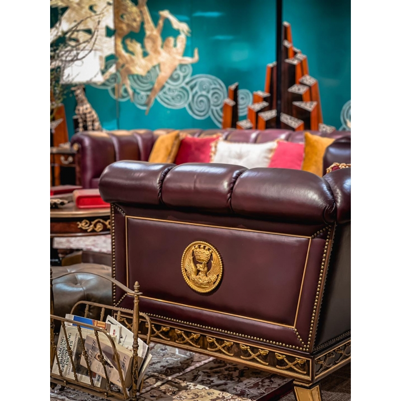 Set sofa Lydia T.A - Nâu Đỏ