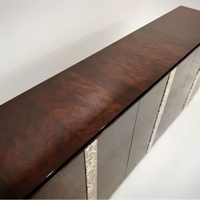 Tủ Credenza - Bạc 