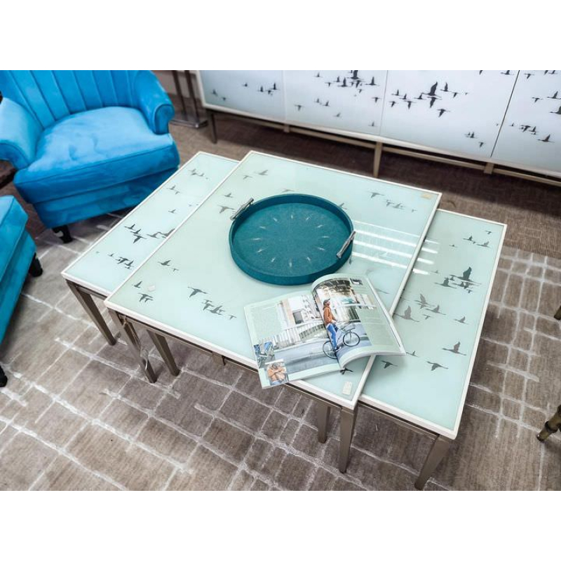Set bàn sofa Migration - Trắng 