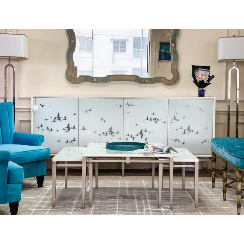 Set bàn sofa Migration - Trắng 
