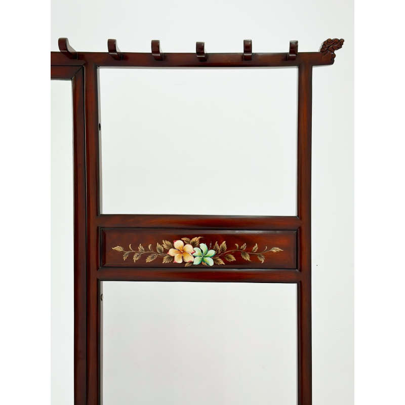 Tủ Display vẽ hoa