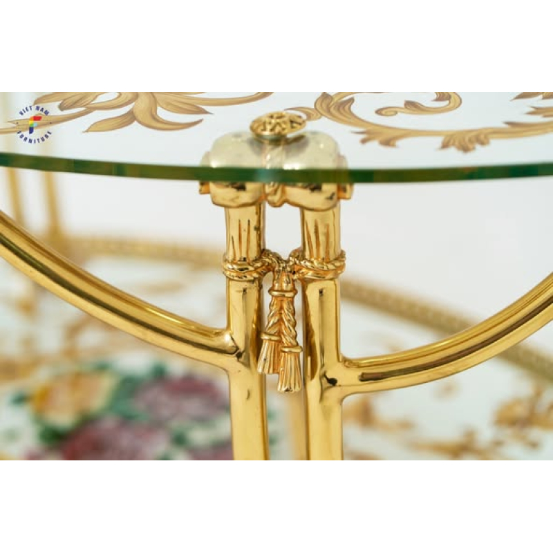 BÀN TRÀ ĐỒNG FLORAL 4439