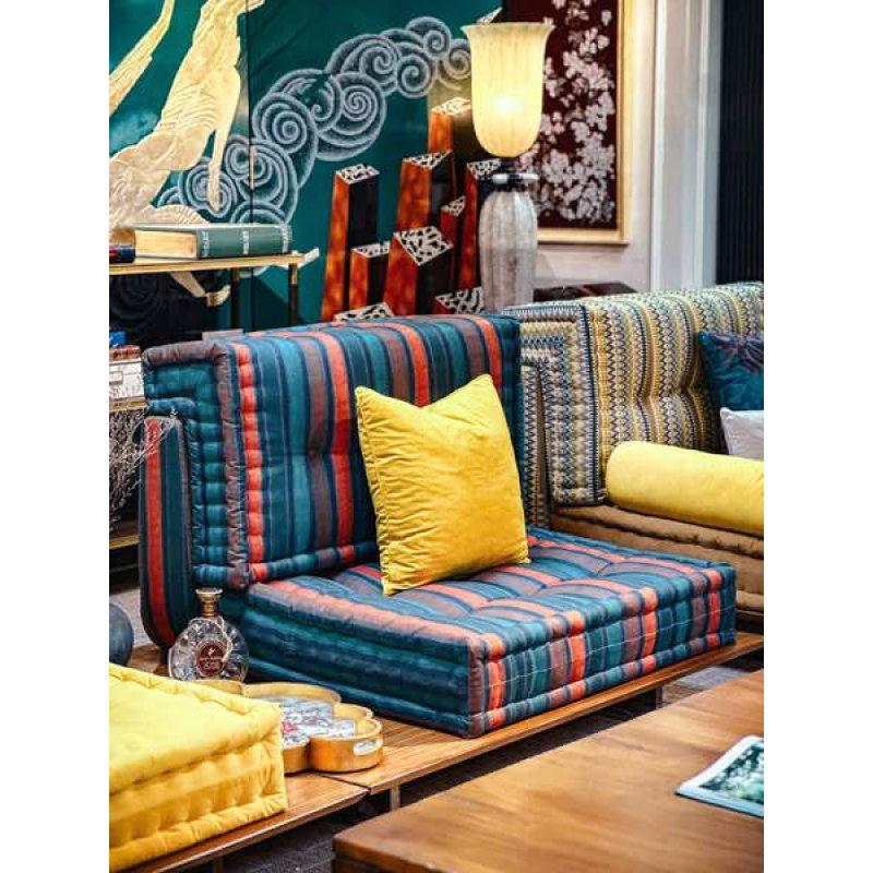 Sofa Mahjong bản đế gỗ 
