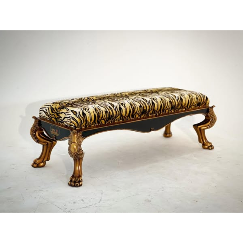 Bench vải da hổ 
