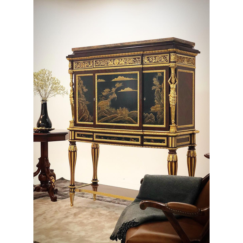 Baker George III Oriental Cabinet TA