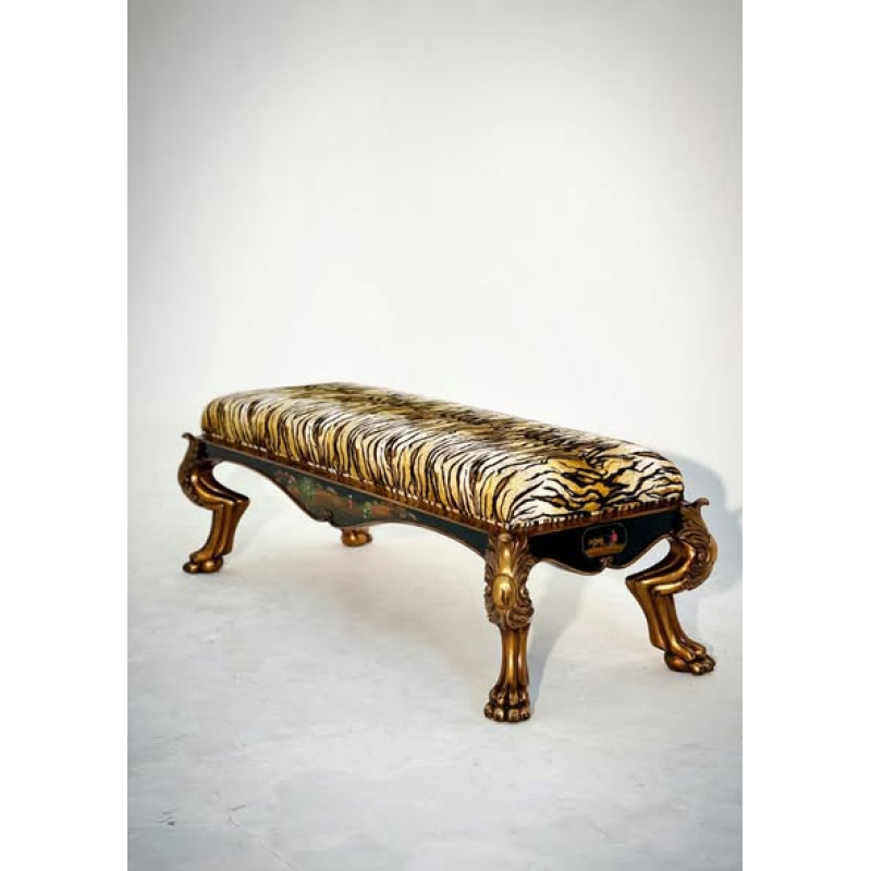 Bench vải da hổ 