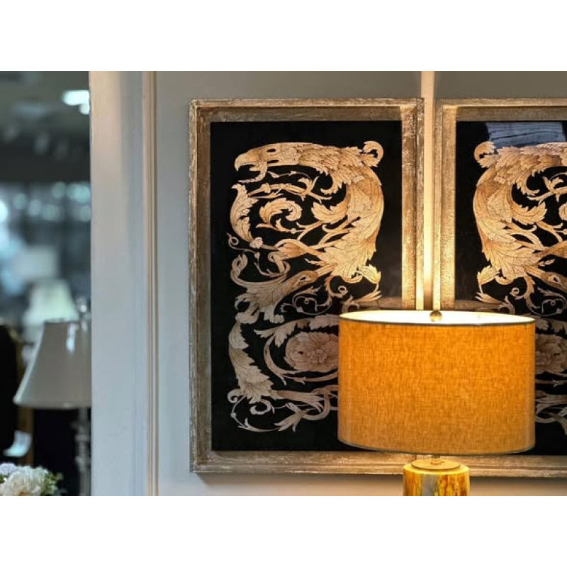 Cặp tranh Regency dwarf