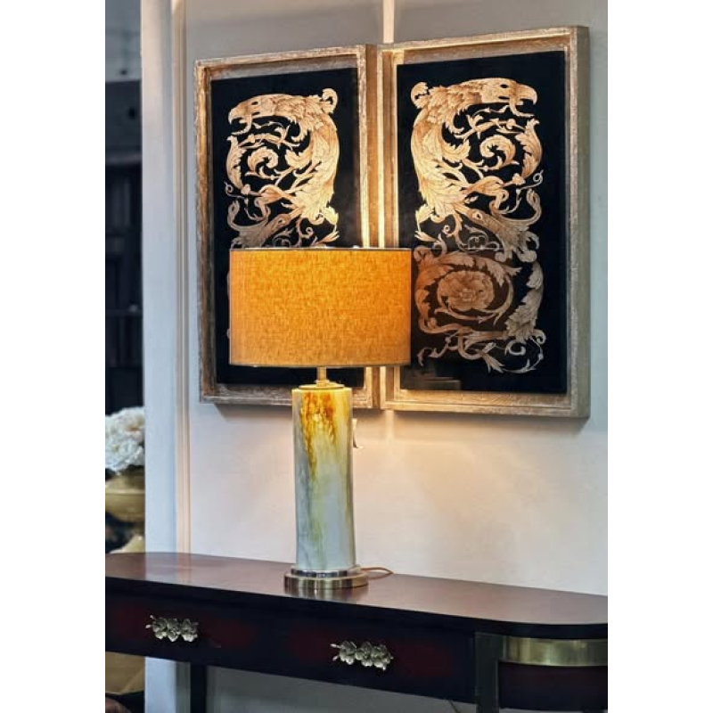 Cặp tranh Regency dwarf