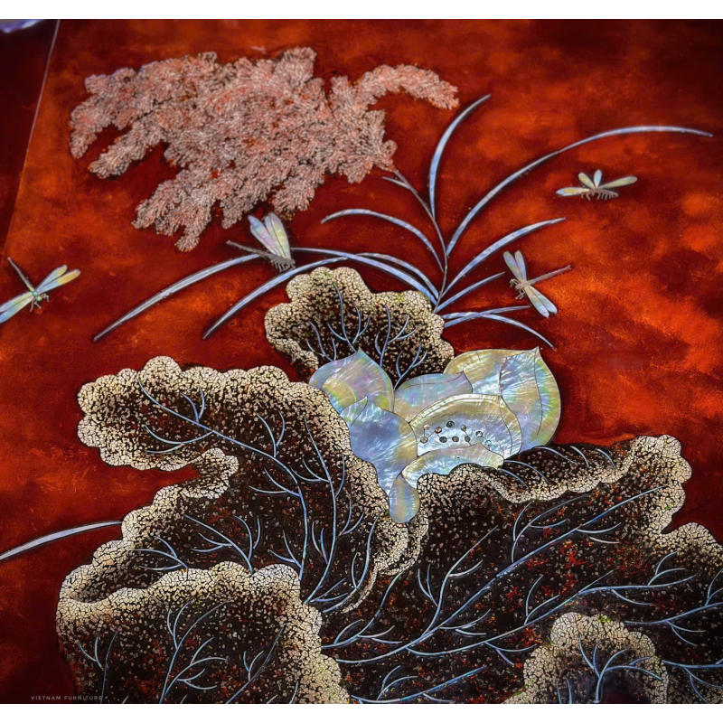 Bàn Sofa 3 phần sơn mài