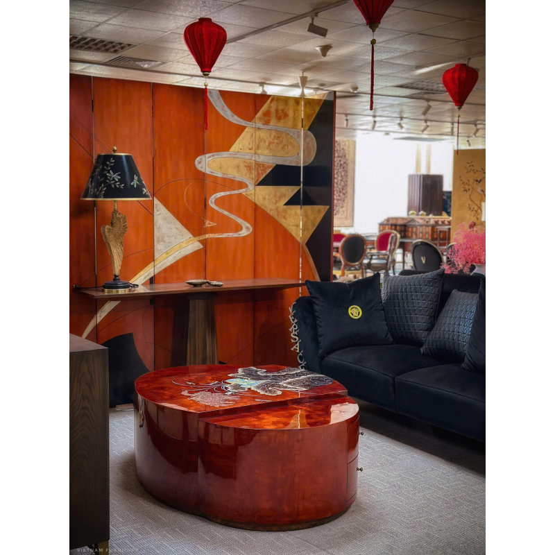 Bàn Sofa 3 phần sơn mài