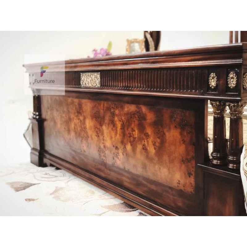 Giường gõ đỏ Pantheon Kingsize