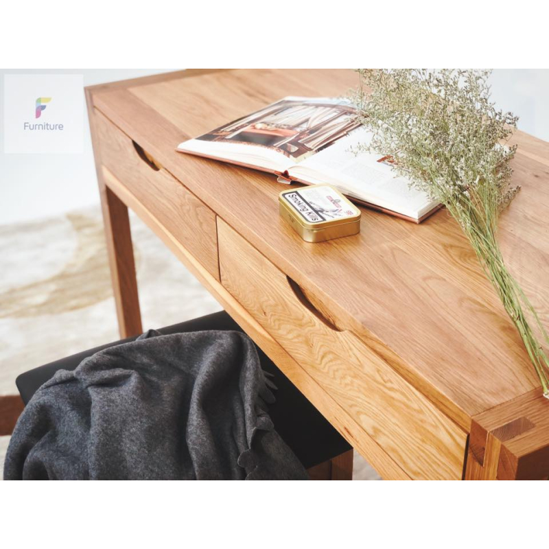 BÀN LÀM VIỆC CHÂN VUÔNG GỖ SỒI