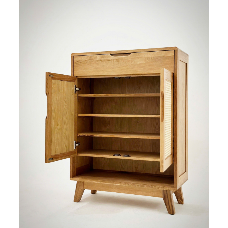 Tủ giày mây 2 cánh - 80cm 