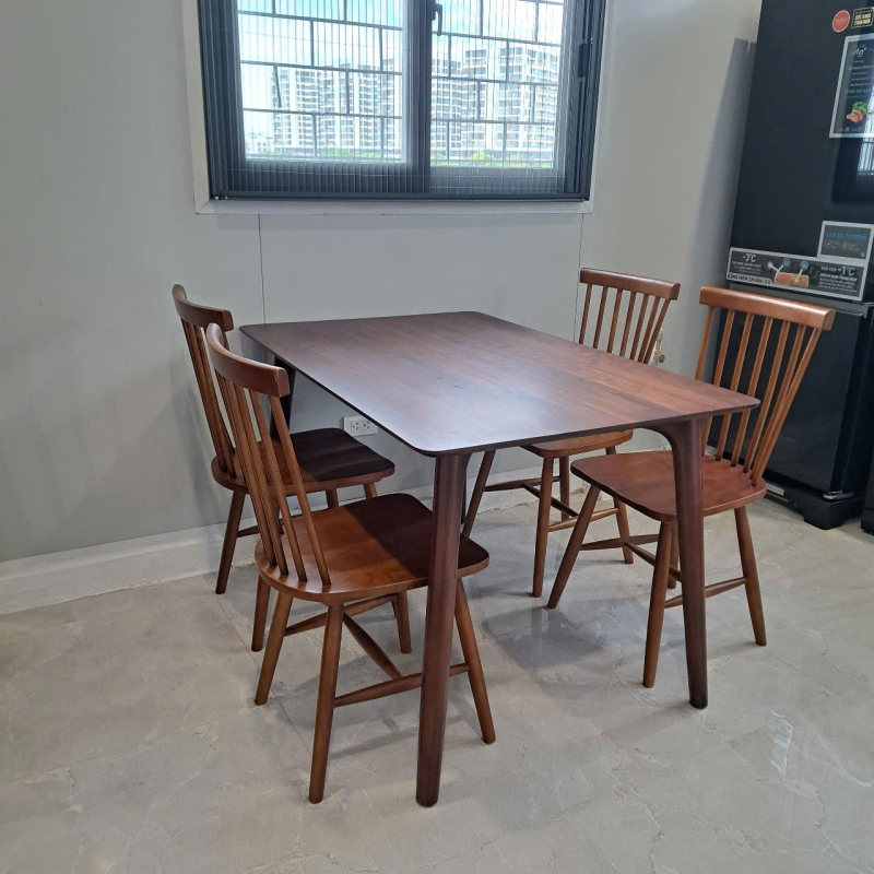 Bộ bàn ăn 1.25m 